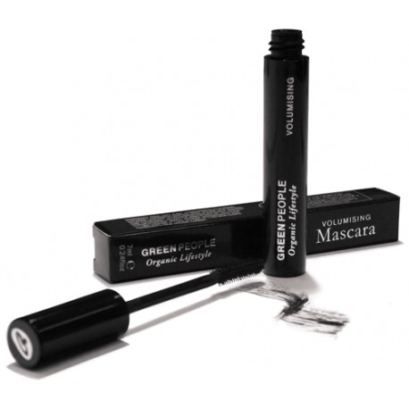 Volumising Mascara Brown-Black GREEN PEOPLE, 7 ml