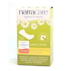 Natural sanitary napkins "Curved" NATRACARE, 30 pcs.