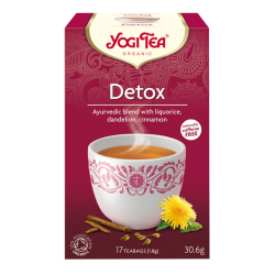 Organic mixture of herbs and spices "Detoxification" YOGI TEA, 30 g.