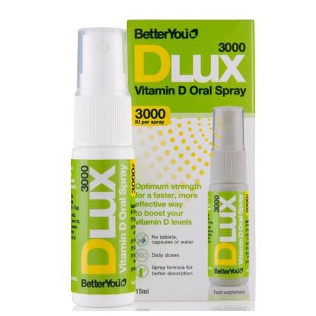 Spray vitamin D3 DLUX3000 BETTER YOU, 15 ml