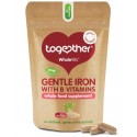 Geležies papildas su B vitaminais GENTLE IRON TOGETHER RAW, 30 kaps.