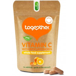 Uztura bagātinātājs WholeVit™ Vitamin C TOGETHER HEALTH, 30 kapsulas