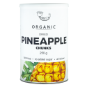 Organic Dried Pineapple Chunks AMRITA, 250 g