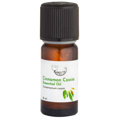 Ķīnas kanēļa (Kasijas) ēteriskā eļļa AMRITA, 10 ml