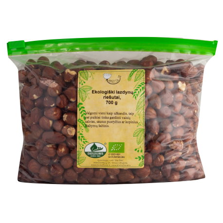 Organic Hazelnuts AMRITA, 700 g