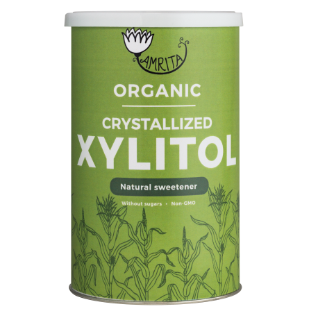 Ekologiškas kristalizuotas ksilitolis AMRITA, 350 g