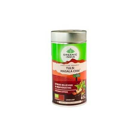 Beramā tēja "Tulsi Masala" ORGANIC INDIA, 100 g
