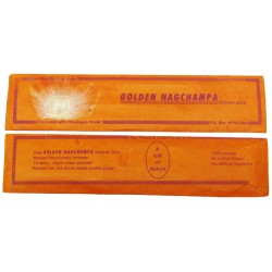 Golden Nag Champa NATURAL HIMALAYAN FLORA INCENSE, 15 g