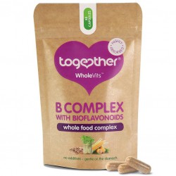 B kompleksas su Bioflavonoidais B COMPLEX TOGETHER RAW, 30 kaps