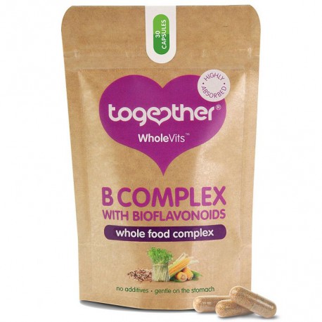 Food Supplement WholeVit™ B Complex TOGETHER HEALTH, 30 caps