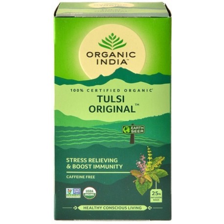 Organiskā tēja "Tulsi Original" ORGANIC INDIA, 25 maisiņi.