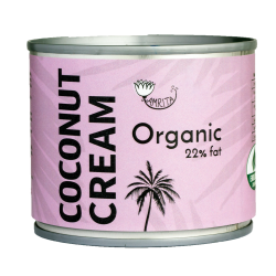 Organic Coconut Cream 22% fat AMRITA, 200 ml