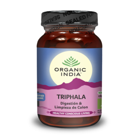 Ekologiškas maisto papildas "Triphala" ORGANIC INDIA, 60 kaps.