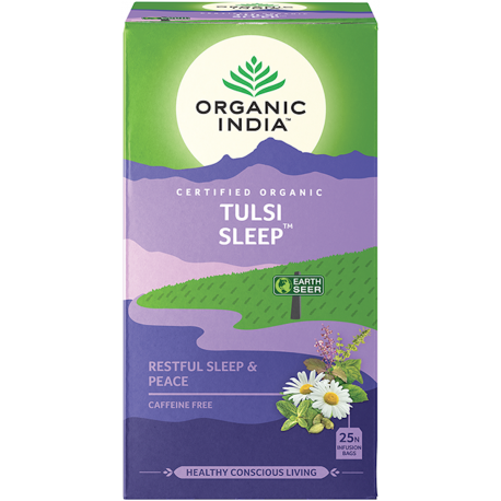 Organic tea "Tulsi Sleep" ORGANIC INDIA, 25 bags.