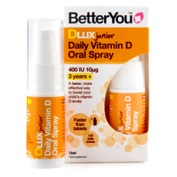 Izsmidzināms D3 vitamīns bērniem DLUX Junior BETTER YOU, 15 ml