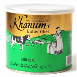 Natural melted butter Ghi KHANUM, 500 g