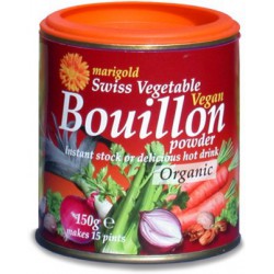 Organisks Šveices dārzeņu buljons MARIGOLD, 150 g