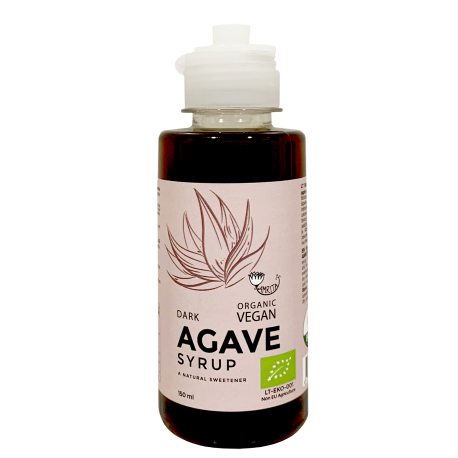 Organic Dark Agave Syrup AMRITA, 150 ml