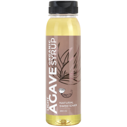 Organisks gaišais agaves sīrups AMRITA, 250 ml