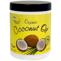 Organiska virgin kosmētiskā kokosriekstu eļļa AMRITA, 300 ml