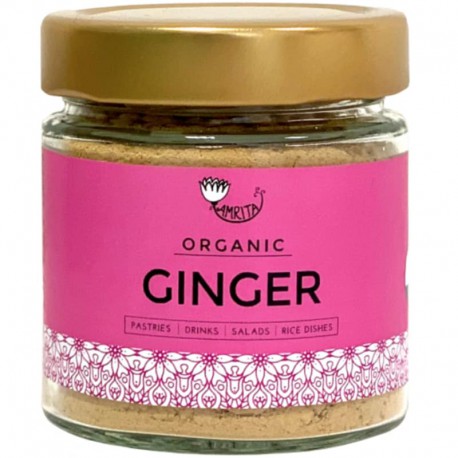 Organic Ground ginger AMRITA, 80 g