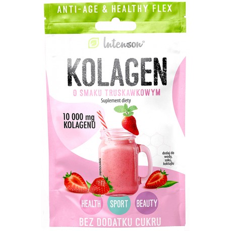 Strawberry flavor collagen INTENSON, 10.7g