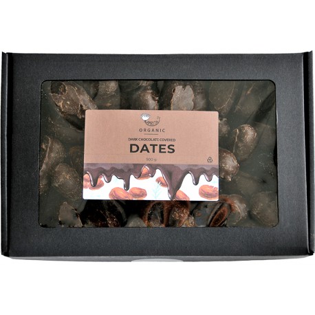 Dates in dark chocolate AMRITA, 500 g