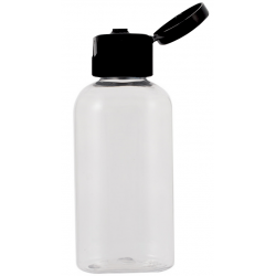 Plastikinis buteliukas su kamšteliu, 50 ml