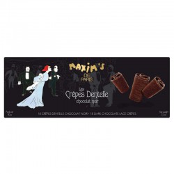 Prancūziški sausainiai (crepes) juodajame šokolade MAXIM'S DE PARIS, 90 g