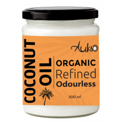 Organic refined coconut oil GOLD, 200 ml