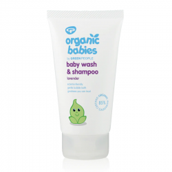 Levandų prausiklis ir šampūnas kūdikiams “Organic Baby“ GREEN PEOPLE, 150 ml
