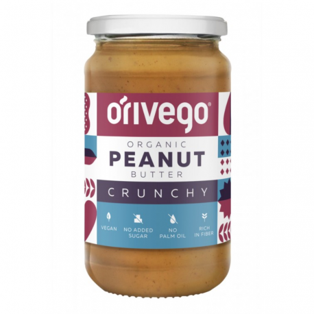 ORIVEGO® organic crunchy peanut cream