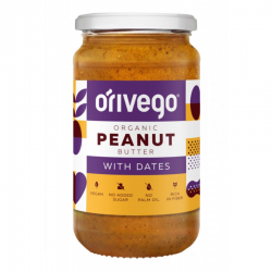 ORIVEGO® organic mild peanut butter with dates