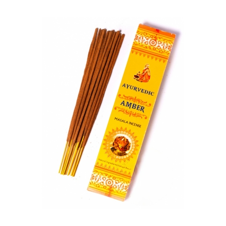 Natural incense "Amber" AYURVEDIC, 15 g