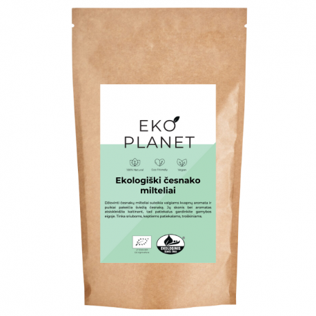 Organiskais ķiploku pulveris EKO PLANET, 150 g