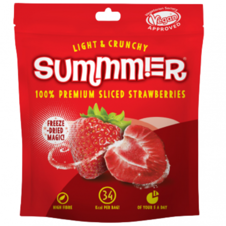 Freeze-dried Strawberrie Slices SUMMER, 11 g