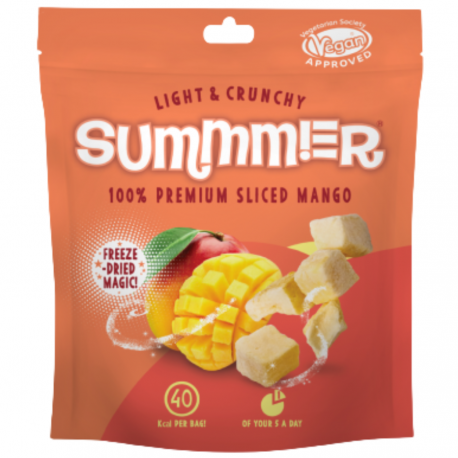 Freeze-dried mangoes (pieces) SUMMER, 11 g