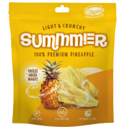 Freeze-dried pineapples (pieces) SUMMER, 13 g