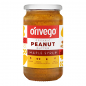 Organic soft peanut butter with maple syrup ORIVEGO, 340 g