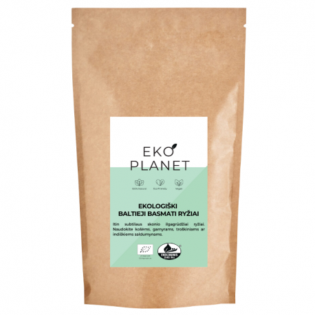 Organic White Basmati Rice EKO PLANET, 1 kg