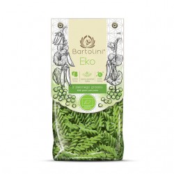 Organic green pea pasta BARTOLINI, 250 g