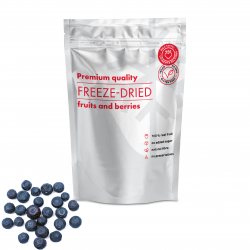 Freeze-dried Blueberries AMRITA, 100g