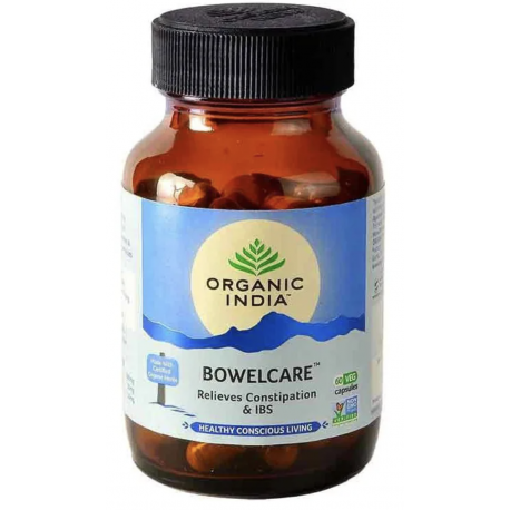 Ekologiškas maisto papildas "BOWELCARE" ORGANIC INDIA, 60 kaps.