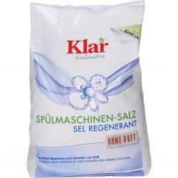 Dabīgais sāls trauku mazgājamām mašīnām CLEAR, 2 kg