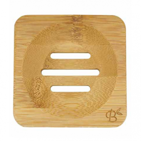 Wooden tray for solid shampoo and conditioner BAMBOOZY