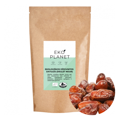 Organic dried dates Deglet Nour EKO PLANET, 200 g