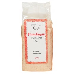 Fine Himalayan pink salt AMRITA, 500 g