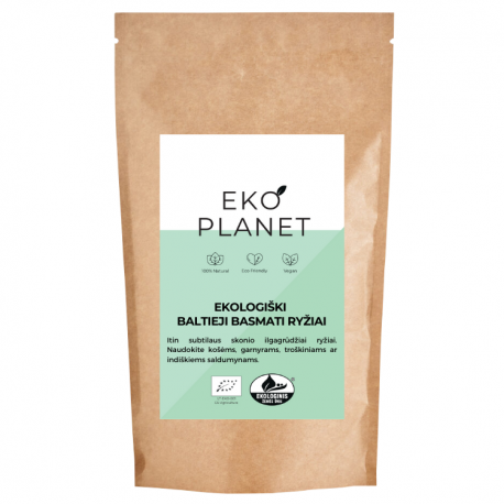Organic White Basmati Rice EKO PLANET, 500 g