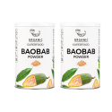 Organic real baobab fruit powder AMRITA, 150g (set of 2 pieces)