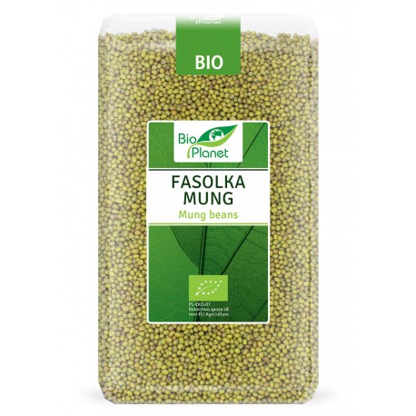 Organic Mung Beans BIO PLANET, 500 g